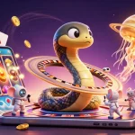 Play exciting games at UK88 with astronaut mice betting on cosmic roulette amidst dynamic casino elements!