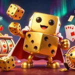 Masuk ke 222slot login untuk meraih jackpot mesin slot dengan simbol keberuntungan dan dadu emas.