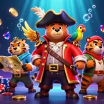 Engage in the SC88 casino adventure with a pirate bear, tiger first mate, and golden riches.