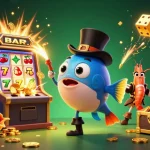 Engage in thrilling games at 88vbet with a dynamic scene of an anglerfish, shrimp, and sea snail attracting golden coins.