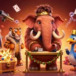 Experience thrilling gaming adventures with PASUKAN JITU in a vibrant casino setting.